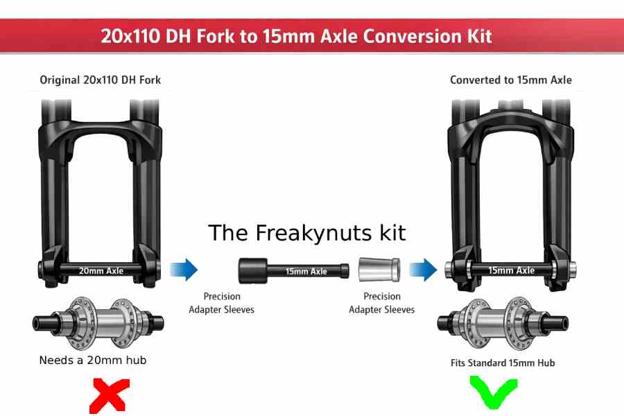 explain how freakynuts adapters works. premium